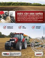 PUMA CVX – nejprodávanější traktory nad 185 koní s bonusem 1500 EUR